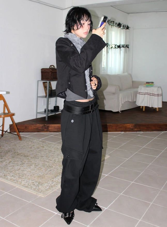 UTILITY CARGO SWEAT PANTS