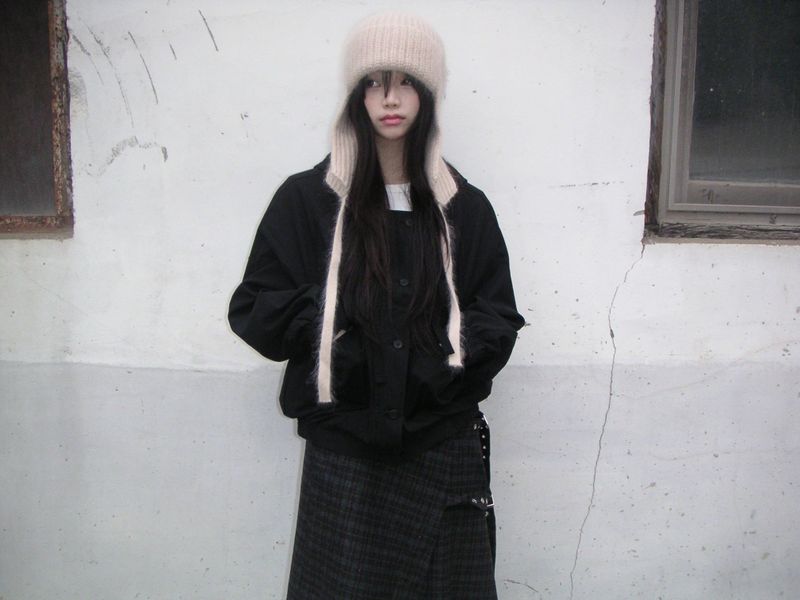 angora earflap