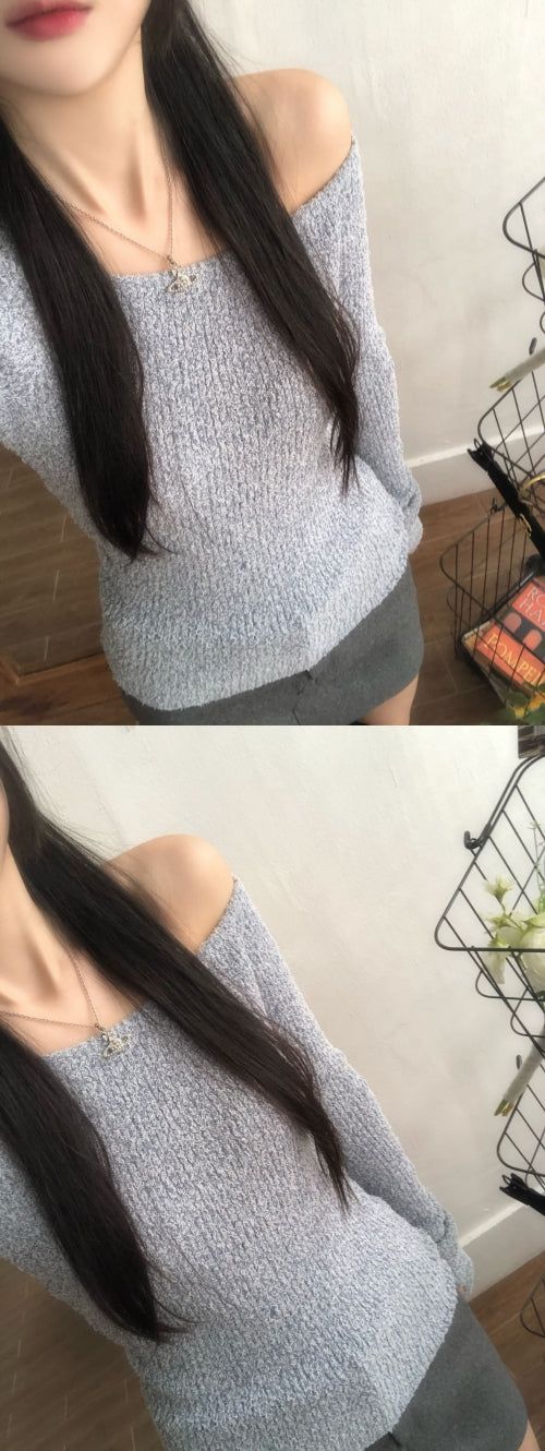 Powder Buckle Warmer knit(3 colors)