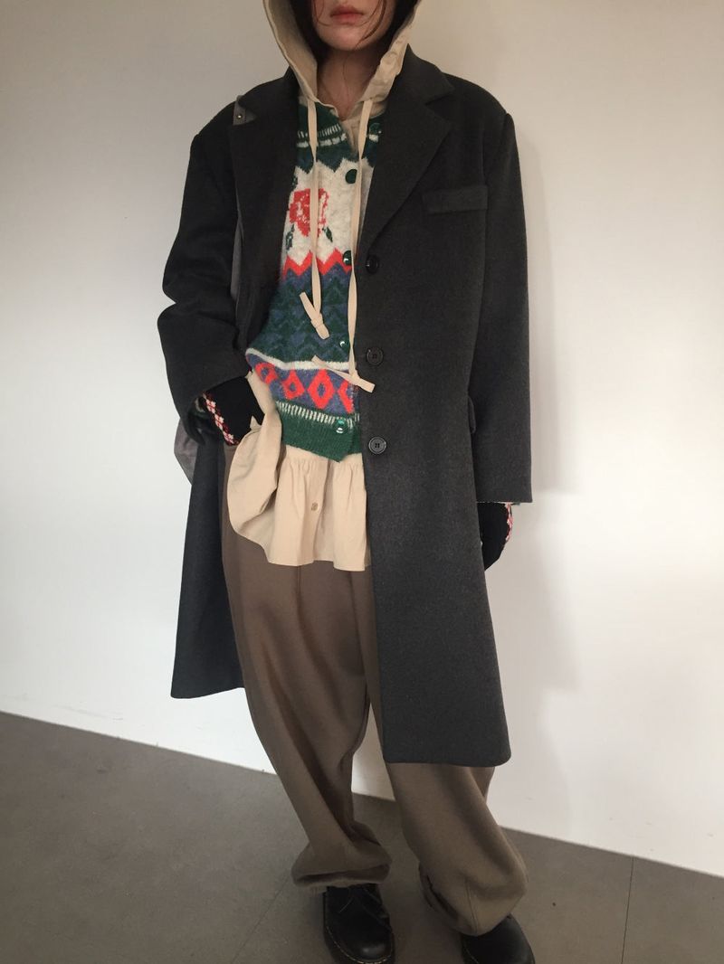 Nice Nordic Wool Cardigan (2 Colors)