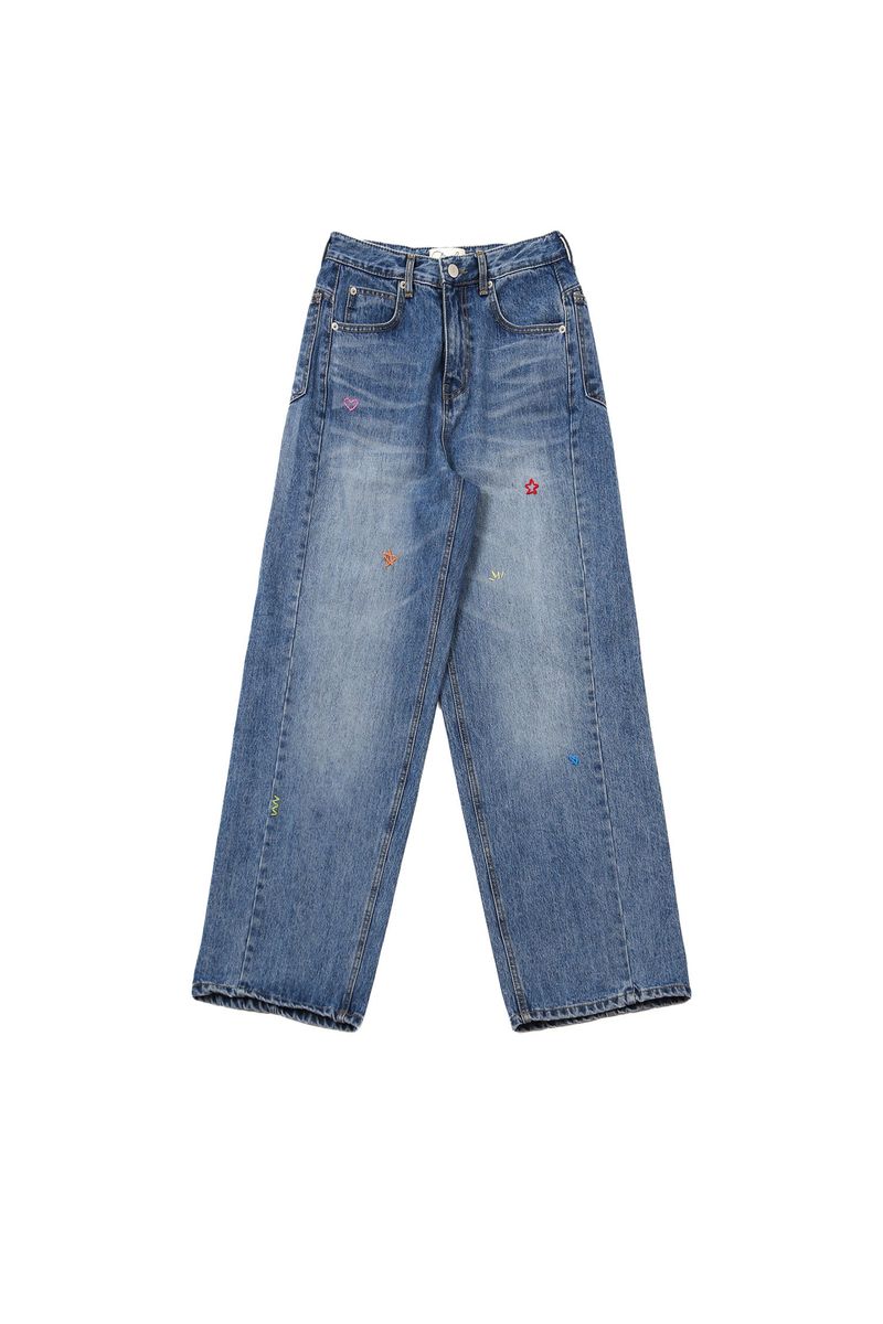 POPPALS(ポップパルズ)の「Fizzy Pop Stitch Denim Pants(Pants)」