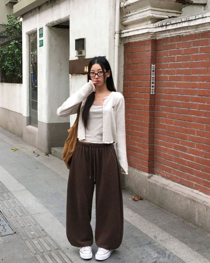 Candy Frill Knit Cardigan