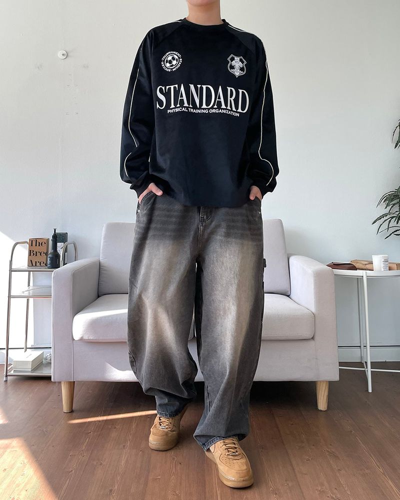 Velvet Soccer Long-Sleeved T-shirt