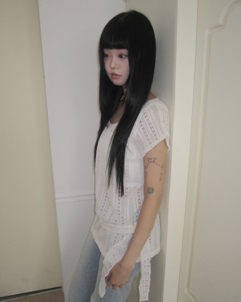 Elco Crochet Short Sleeve T-Shirt