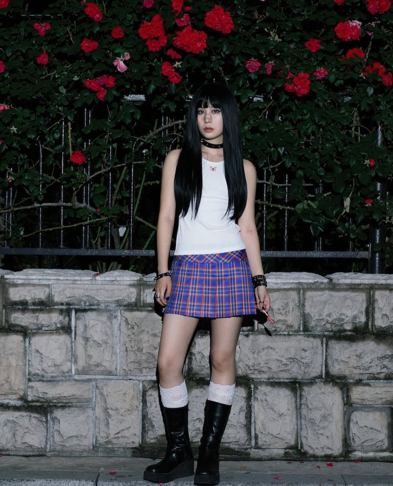 Horse sleeveless T (White)