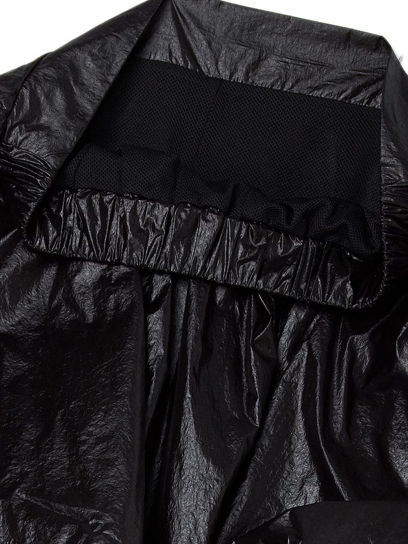 DRAPE LAYERED SKIRTPANTS (BLACK)