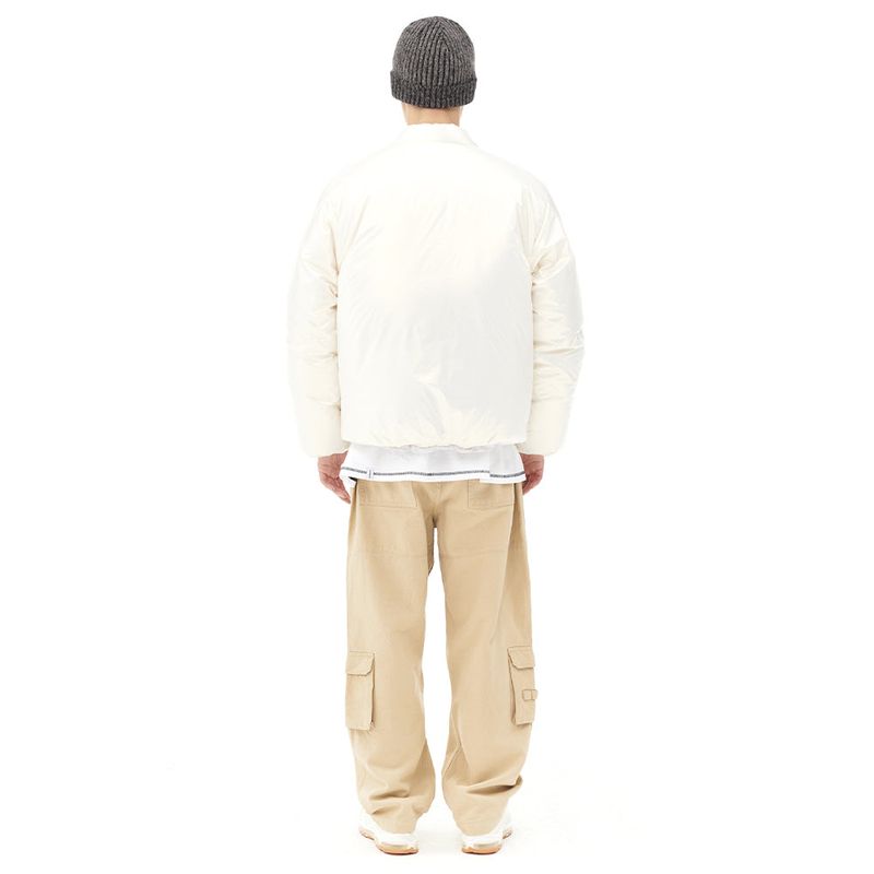 GLOSSY SHORT DOWN PUFFER