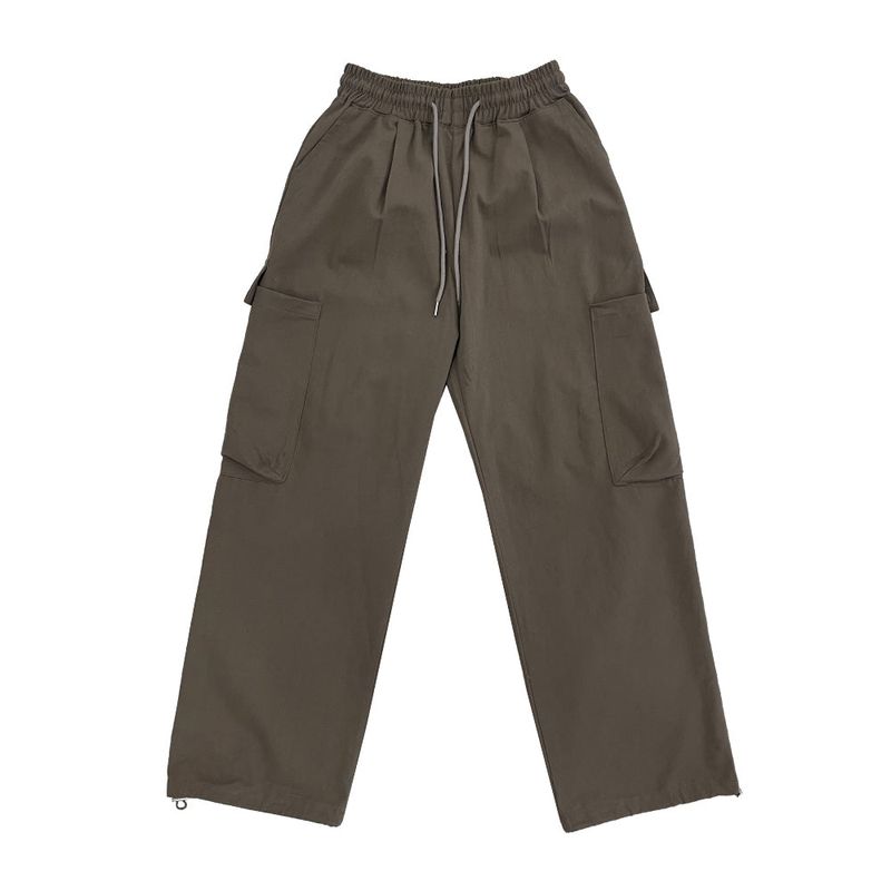 (Unisex) Snap cargo pants