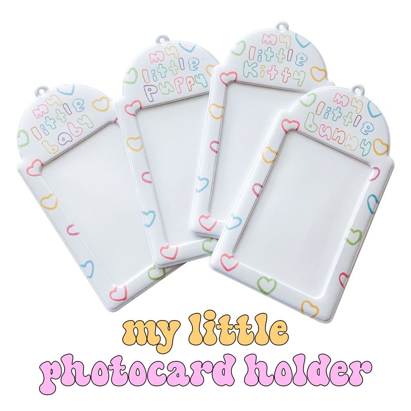 my little PUPPY photocard holder