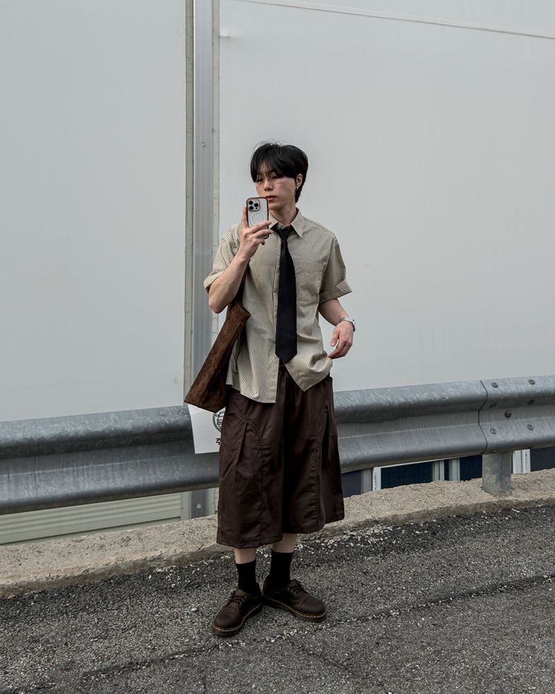 Bascro Cotton Bermuda Pants