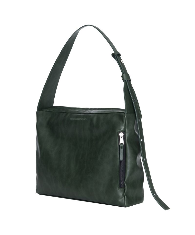 IUGAMAKARAS（イウガマカラス）の「Square Multi Bag (Green)（Bags）」