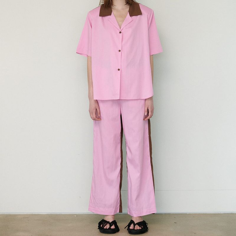 MOIFAIRE（モイフェア）の「 COLORED PANTS, PINK（Pants）」