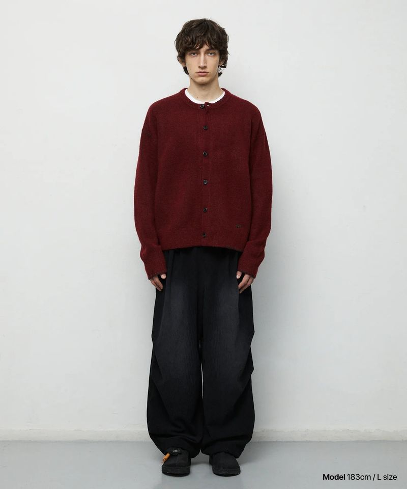 mahagrid（マハグリッド）の「BRUSHED WIDE CORDUROY PANTS_BLACK（Pants）」