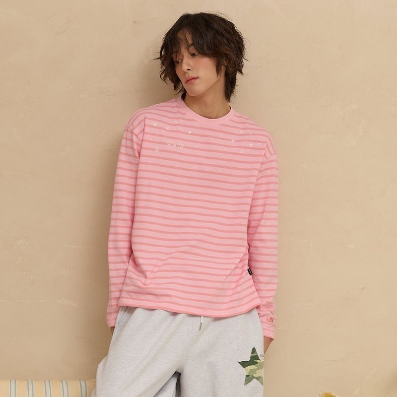 Stripe Multi Long Sleeve T-shirt