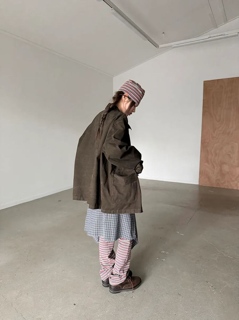  french mood peach jacket 