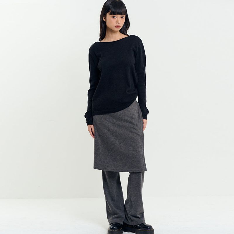 RAVEROUS（レイバロス）の「Wrap Skirt Pants Charcoal（Pants）」