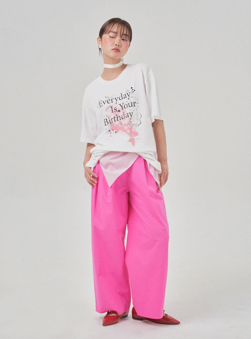 basic pants (pink)