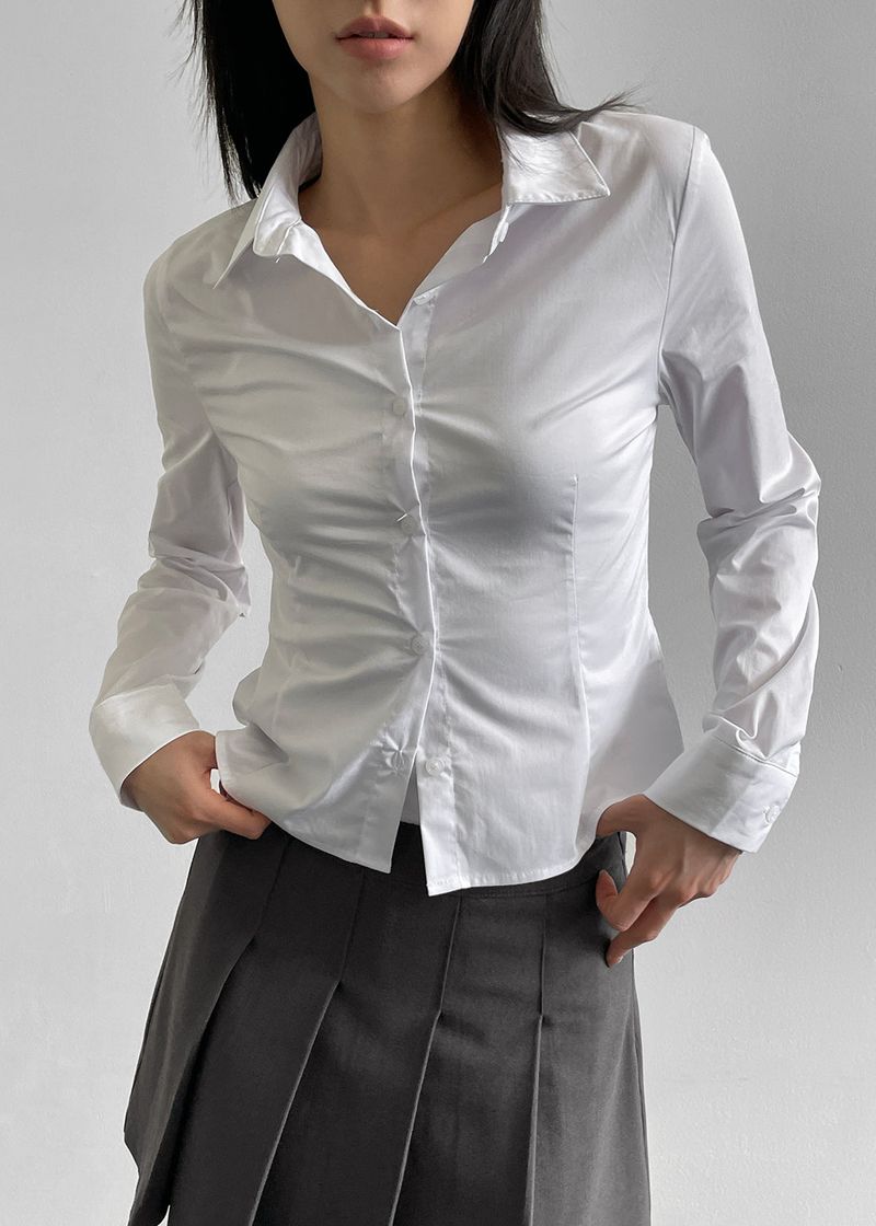[MADE] Geeks Cotton Span Slim Shirt