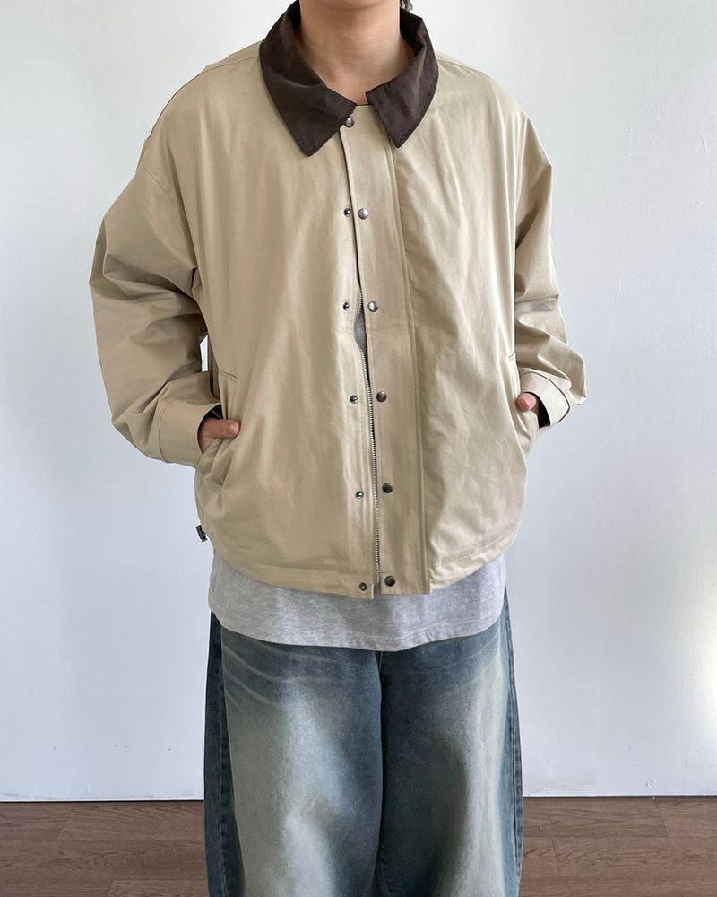 Rail Collar Work Jacket