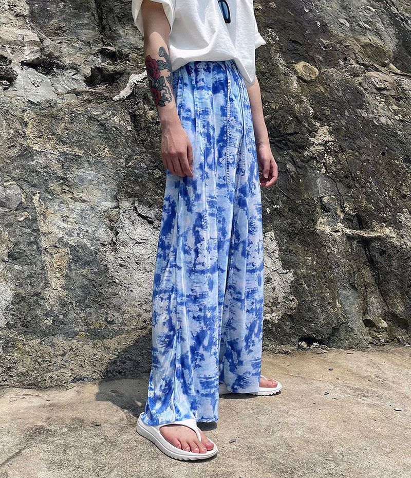 COZINESS（コジネス）の「[Made] Printed Pleats Pants (2 colors)（Pants）」