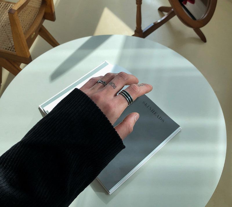 Unique Cross Ring (2color)