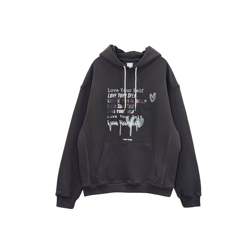 nought(ノウト)の「Love Yourself Sweat Hoodie / Charcoal(Tops)」