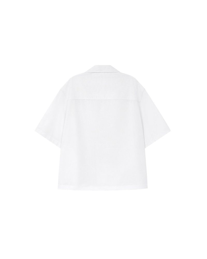 NOTCH LINEN SHIRT