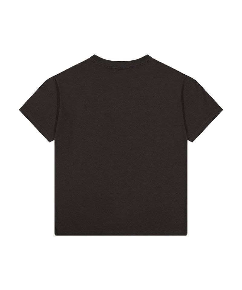 (DUC) BB Skull Graphic T-Shirt Charcoal