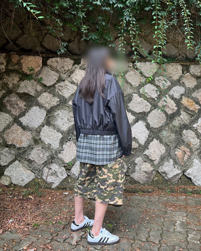 SHIRT LAYER BLOUSON JACKET