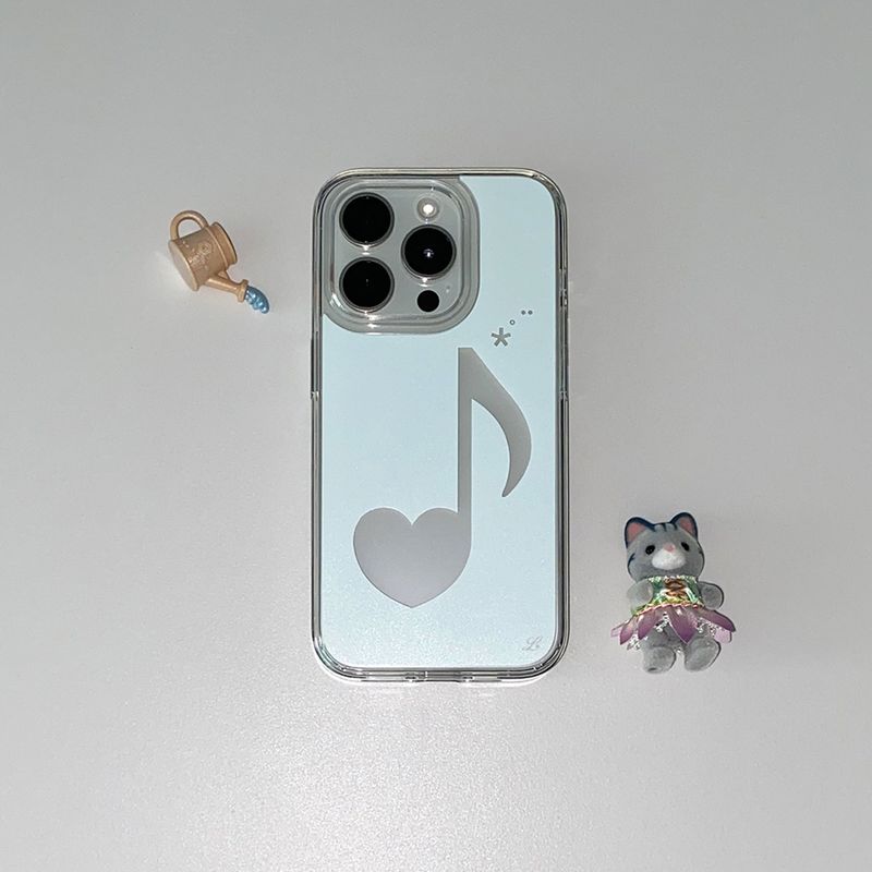 [MADE] MELODY PHONE CASE (clear jelly hard)