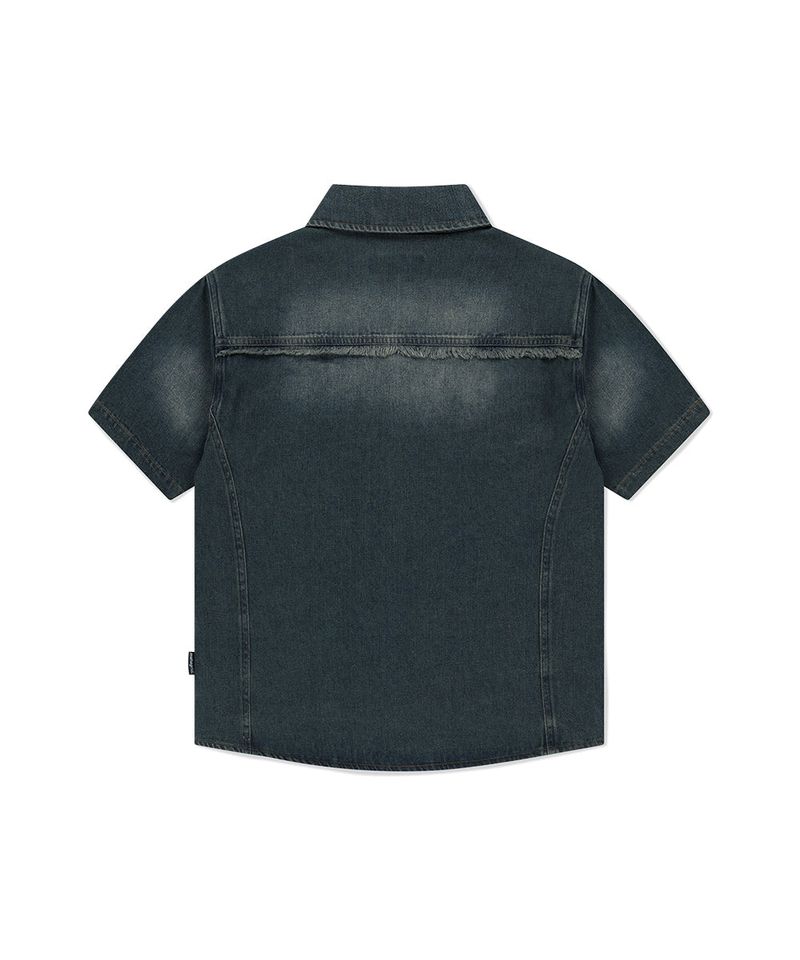 DENIM HALF SHIRT