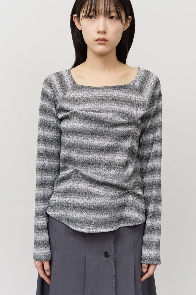 (W) Wave Knitted Top