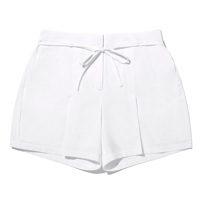 COLLECTION SEERSUCKER BANDING PANTS [WHITE]