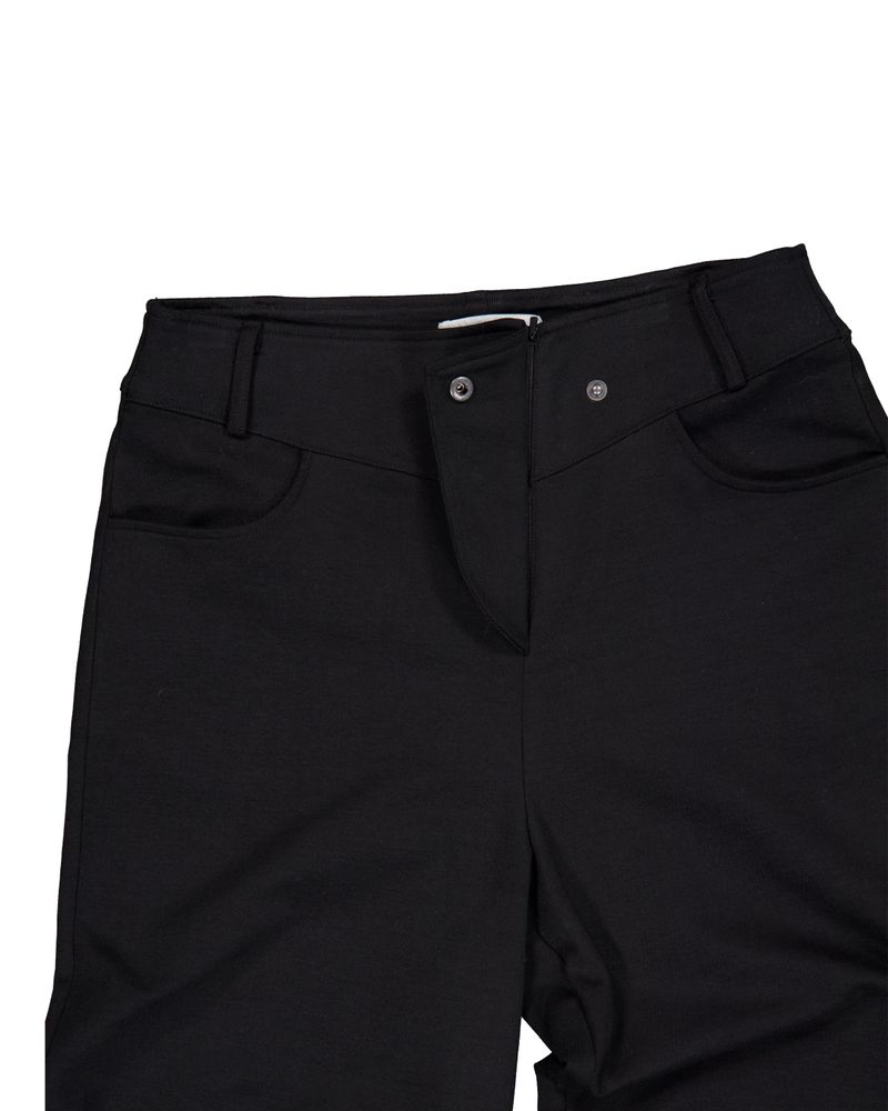 Slant pants [Black]