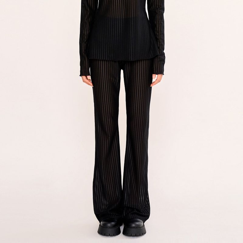 See-through Leggings - Black