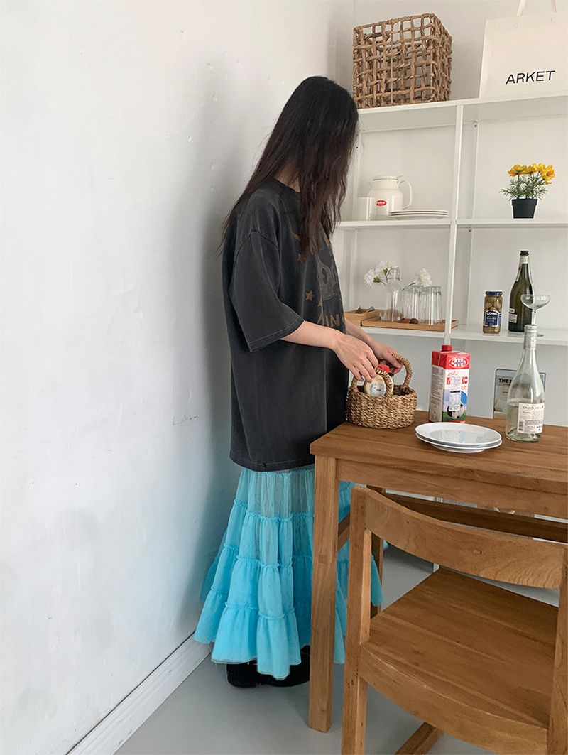 CANCAN LAYERED SKIRT DRESS (3C)