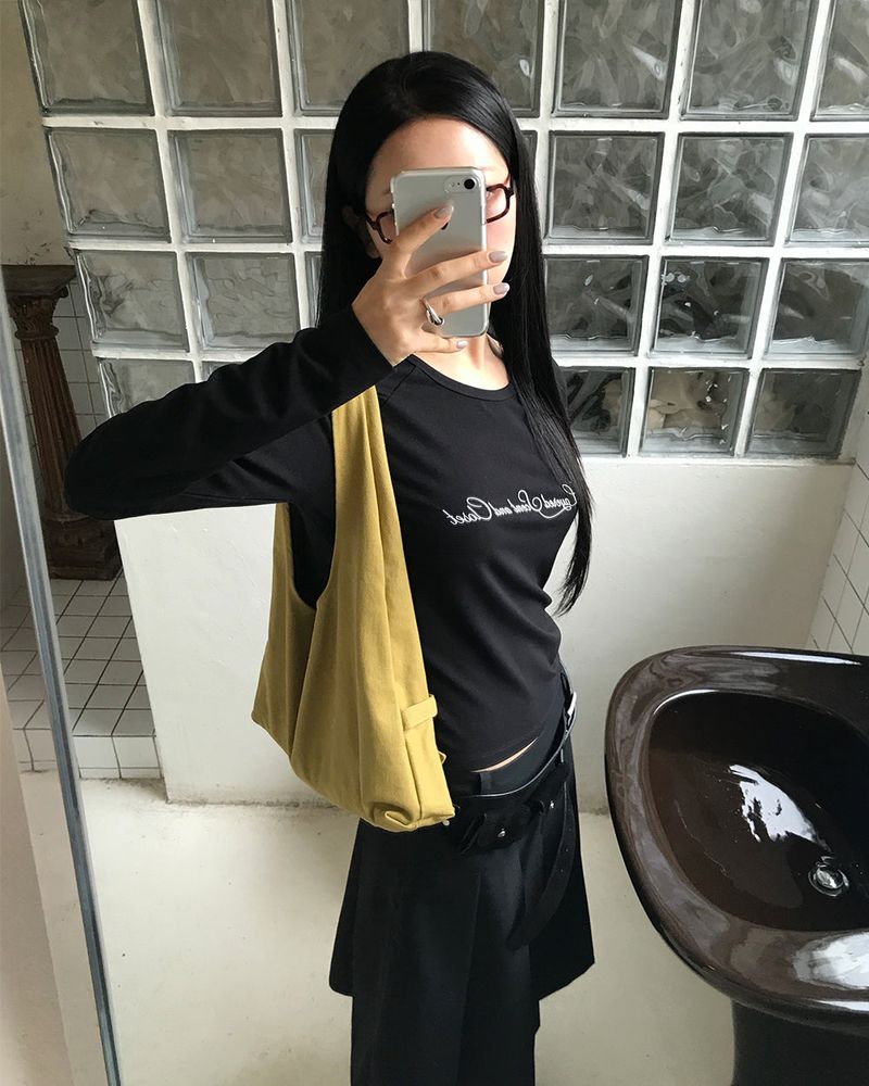 [ORIGINAL] Layered Raglan Long Sleeve T-Shirt