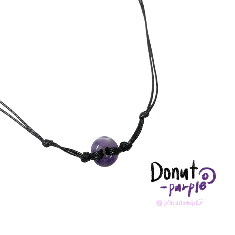 PINCUNOMARU(ピンクノマル)の「Donut - purple(Accessories)」