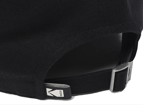 RAINBOW EMBROIDERY BALL CAP【BLACK】