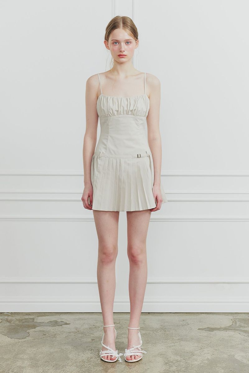 PAIN OR PLEASURE（ペインオアプレジャー）の「WENDY SHIRT DRESS beige（Dresses）」