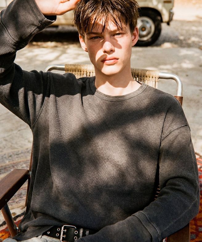26SS★ Welldone Waffle Long Sleeve