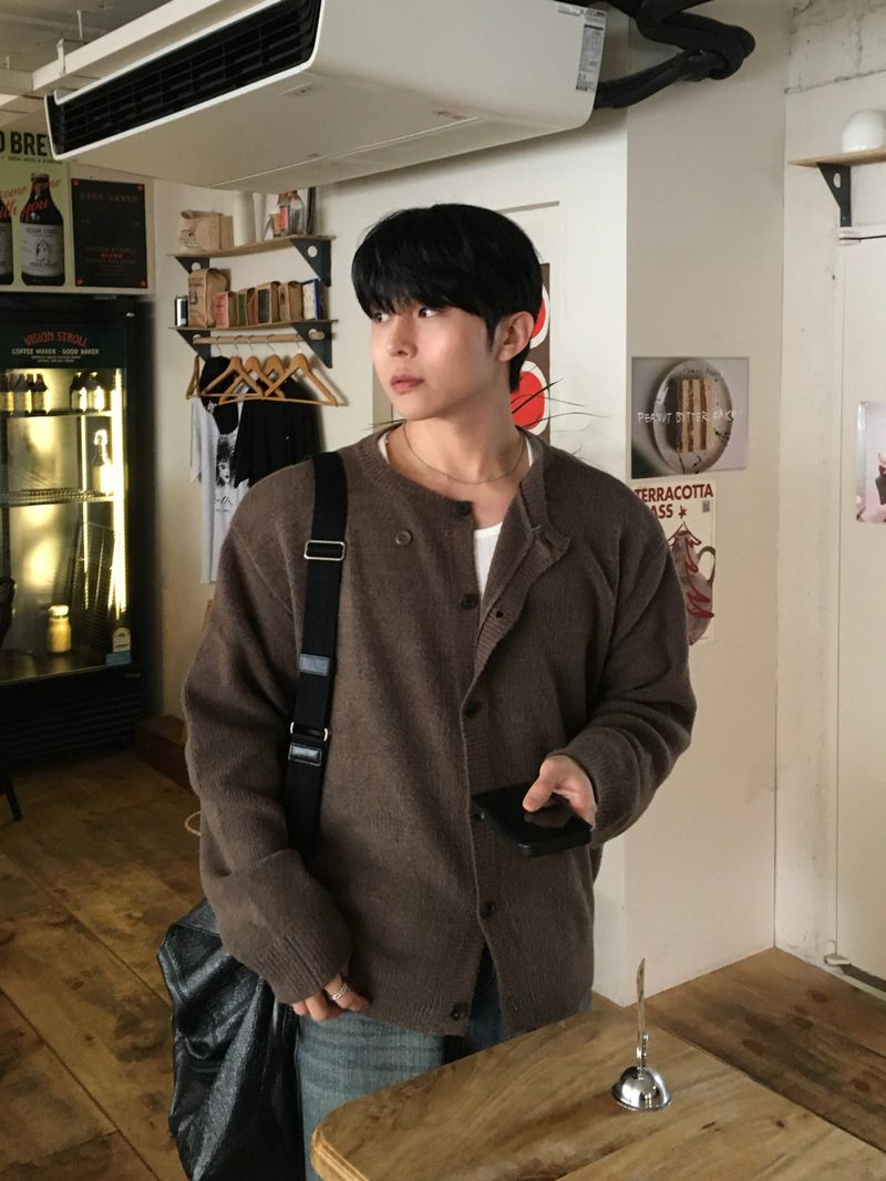 Double button cardigan