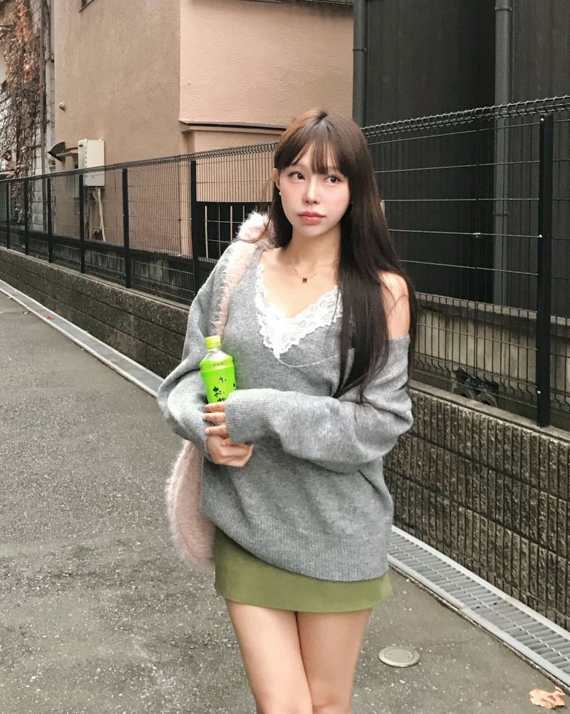 cloudemotion(クラウドエモーション)の「pain of lace sleeveless + over nt set(Tops)」
