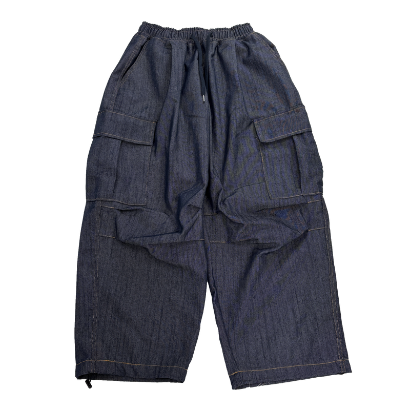 linen balloon cargo pants