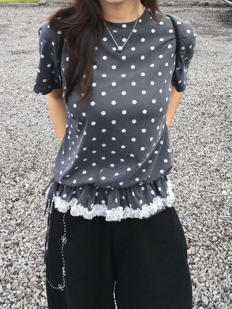 Plain Dot Pigment Short Sleeve (3c)