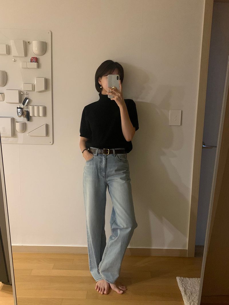 [YELLOMOI] Laurent half polar - knit