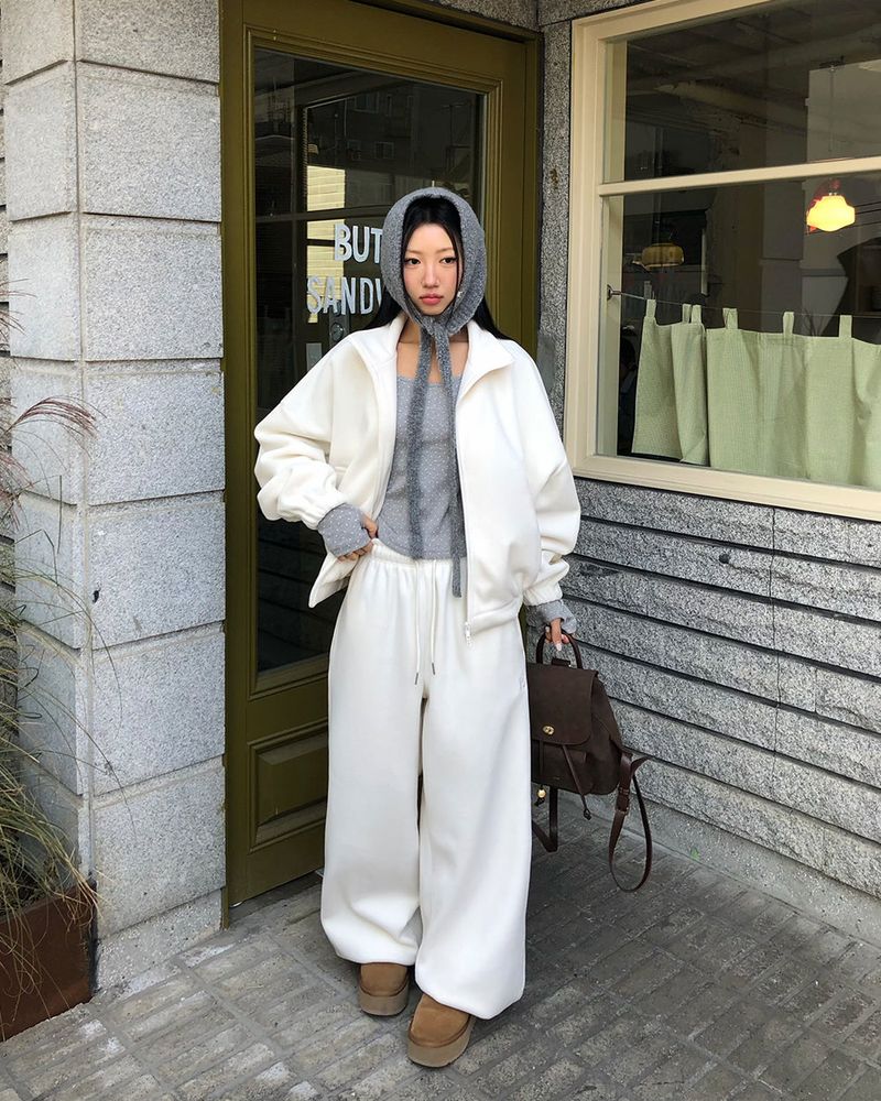 [ORIGINAL] WINDY ZIP-UP FLEECE SET