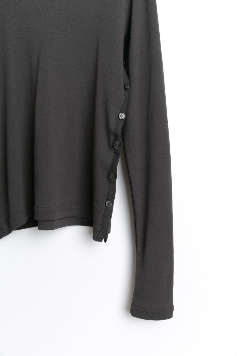 side button flat hood top(3colors)