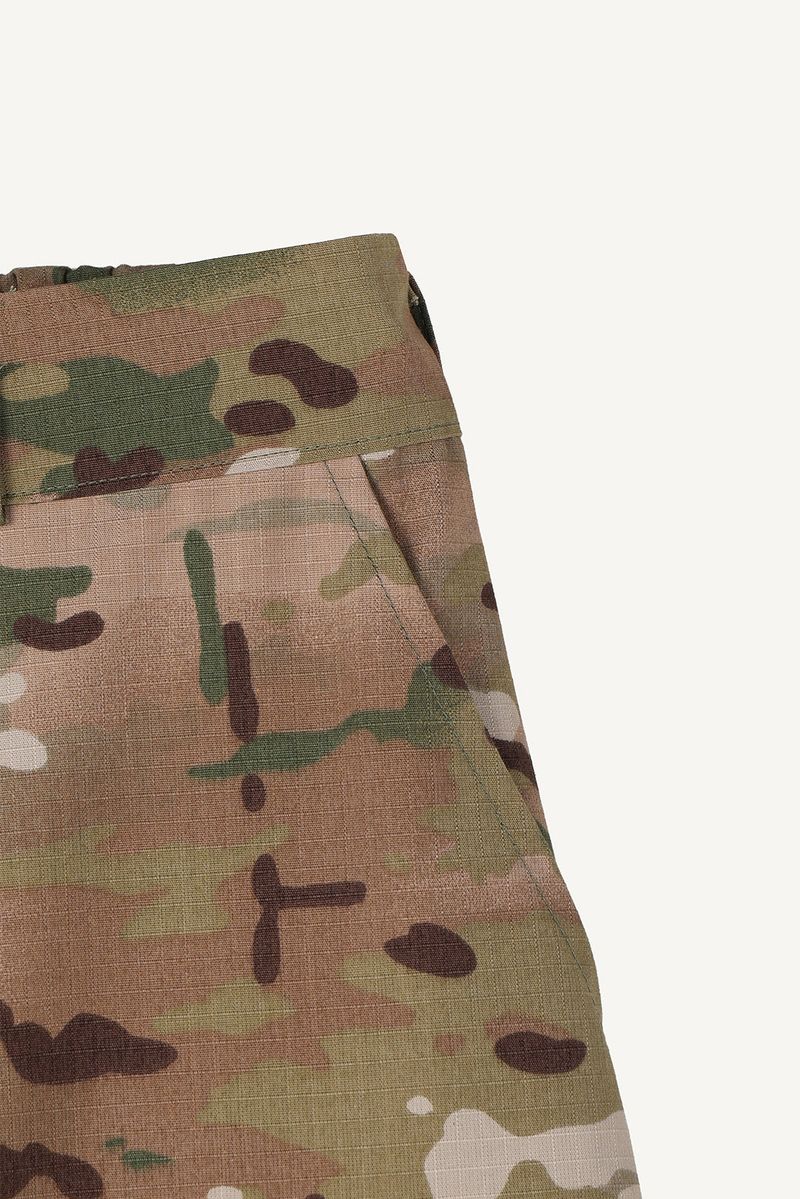 Multicamo Ripstop Bermuda Pants