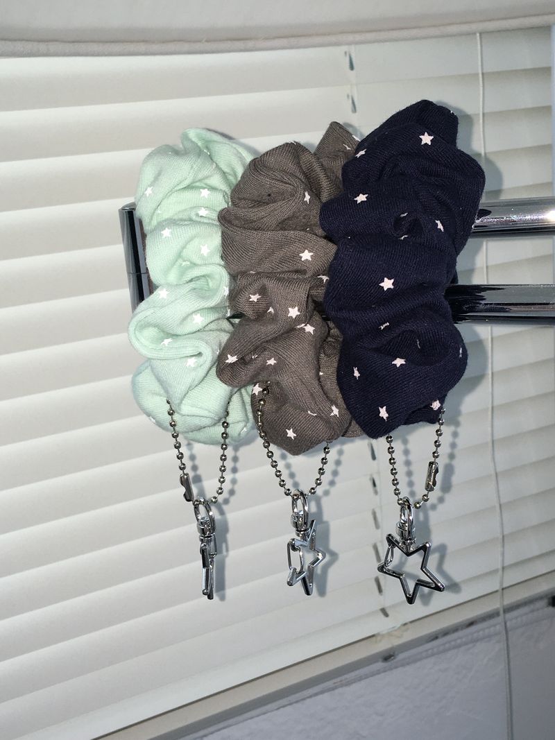 shooting star scrunchie (7color)